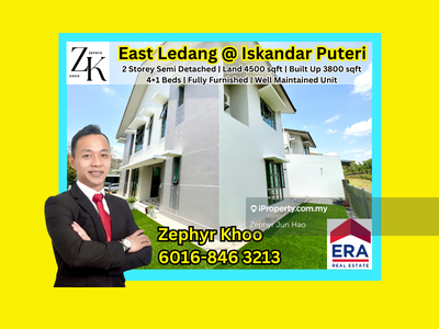 East Ledang @ Iskandar Puteri Semi Detached House For Sale