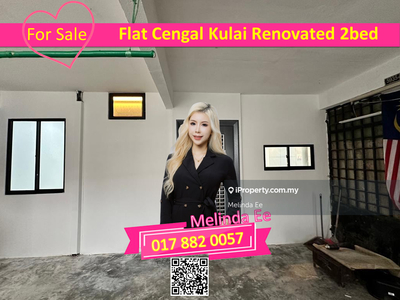 Flat Cengal Kulai Refurbished 2bed Beautiful Rm500 Can Buy