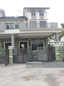 Freehold, gated & guarded cummunity link house for sale at chemor