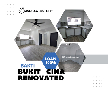 Fully Renovated 100% Full Loan Bakti Apartment Bukit Cina