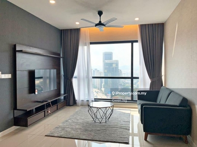 High Floor fully furnished no block view facing KLCC Twin Tower