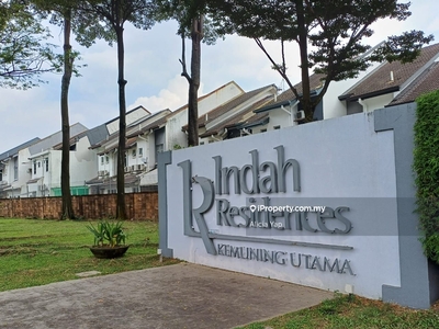Indah Residences 2 storey landed with guarded and gated for sale