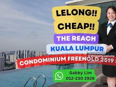 Lelong Super Cheap Condominium @ The Reach Titiwangsa Kuala Lumpur