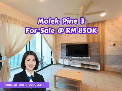 Molek Pine 3 @ Taman Molek nice & cosy fully furnished unit