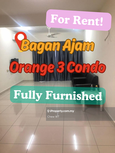 Orange 3 condo @ Fully Furnished @ Bagan Ajam Butterworth
