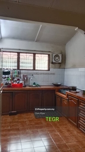 Pendamar Indah Klang 20x70 Single storey house kitchen extended