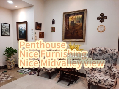 Penthouse ,Nice Furnishing ,Nice Midvalley view