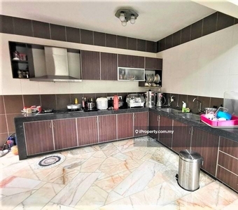 Renovate House, Back Kitchen fully extended, Non bumi