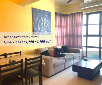 Saujana Residency, Subang Jaya, Quiet, 2 Rooms, Next tomalls -For Sale
