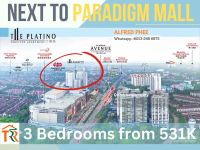 Serviced Apartments Next To Paradigm Mall Johor Bahru? Last 4bedrooms