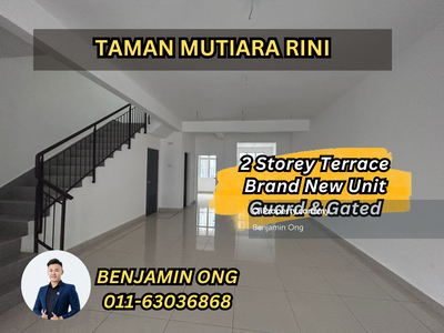 Taman Mutiara Rini, Mutiara Utama, Brand New Unit, 2 Storey Terrace