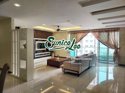 Vertiq 2056sf 4room seaview full furnished with 2 carpark at Gelugor
