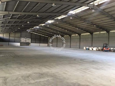Warehouse 20,000sft CF Newly Refurbish Beside APM SGS Kontena Nasional