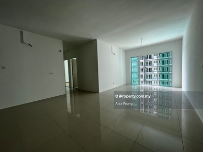 Pool view condo at Quaywest Residence near Queensbay Mall, Penang.
