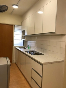 Desa satu apartment partly furnished unit for rent kepong