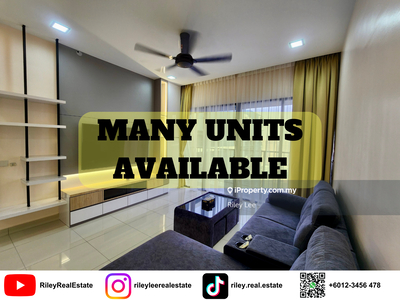 Fully Furnished 2 Rooms 2 Bathrooms Setia City Residence for Rent
