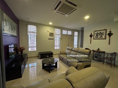 Fully Furnished Cluster Semi D house For Sale