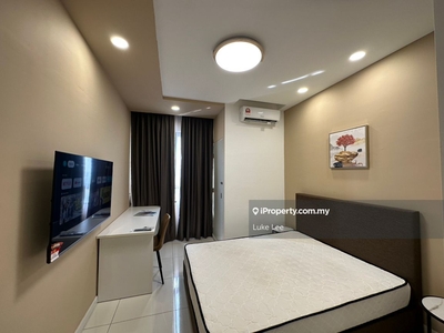 Furnished studio for rent with free internet included near KLIA airpor
