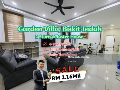 Garden Villa Bukit Indah Double Storey Cluster House