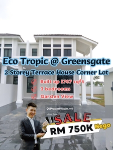 Greensgate Eco Tropics Double Storey Terrace House Corner Lot