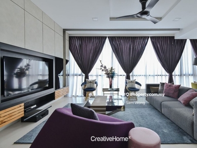 Interior Design with KL view unit urgent to sell