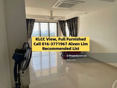 KLCC View, Full Furnished, Move In Condition with Good View