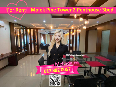 Molek Pine Tower 2 Renovated 3bed Penthouse Fully Furnished