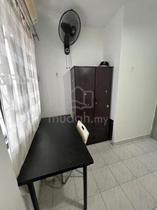 Nicely Furnished Small Bedroom for Rent in Pantai Hillpark Phase 2