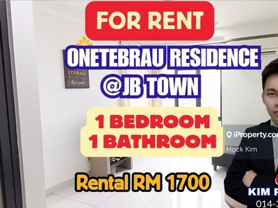 One Tebrau Residences 1 Bedroom JB Town