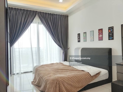 Sky Condo Puchong Jaya 1356sf 3 rooms 3 baths fully furnished for Rent