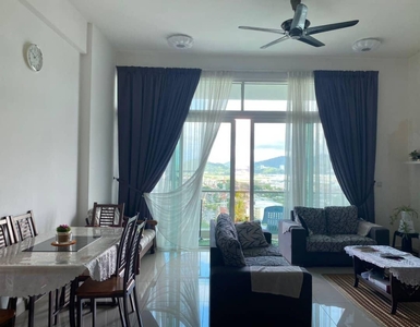 Southbay Plaza, 3 Bedrooms, Partially Furnished, High Floor, Batu Maung, Bayan Lepas