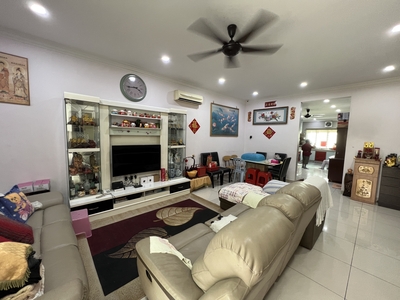 Super Cheap Fully Renovated Gated Guared 2 Storey Superlink House at Mahkota Cheras For Sale