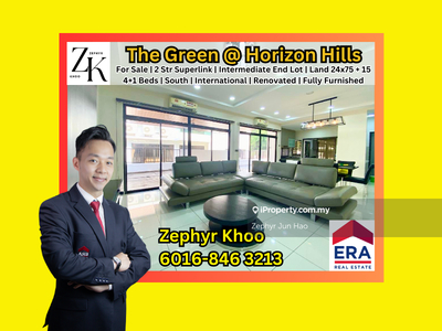The Green Horizon Hills End Lot Renovated Fully Furnished For Sale