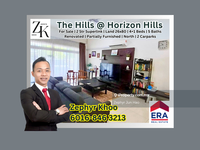 The Hills @ Horizon Hills Partially Furnished For Sale