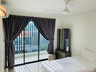 Master Room with Balcony (with shared bathroom) at Taman Tas Commercial Area