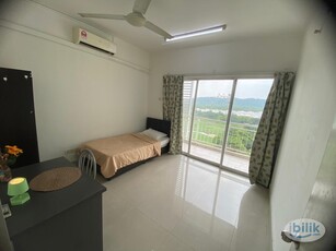 ROOM WITH GREAT VIEW WALK TO MRT KD/SEGI FURNISHED BALCONY ROOM CONVENIENT LOCATION