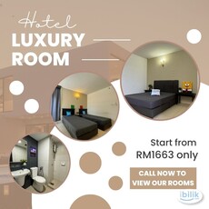 SEA VIEW HOTEL Master Room ON PROMOTION at CIQ, Johor Bahru