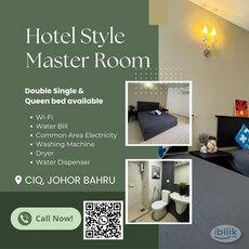 SEA VIEW HOTEL Master Room ON PROMOTION at Johor Bahru Checkpoint, CIQ