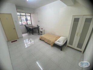 Spacious Furnished Private Room with Attached Bathroom at BU11