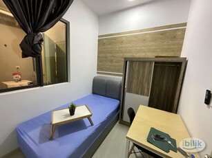 [ The Hamilton Wangsa Maju Setapak ] Fully Furnished Single Room with A/C & Fan For Rent near LRT Sri Rampai / Near TARC Setapak !!