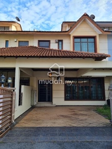 Down Area Ujong Pasir Pertam Jaya Double Storey House Fully For sale