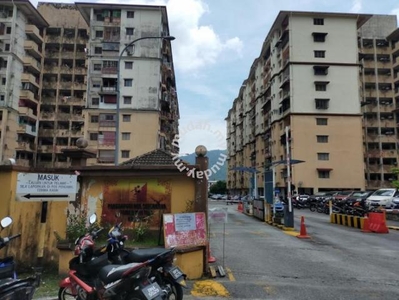 Tun Teja Apartment, Rawang Near Shops, Mosque, School & Esay Access