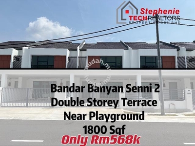 Bukit Banyan Senni 2 Double Storey Terrace ( New House Never Stay)