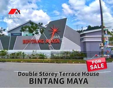 【FULLY GATED & GUARDED】2 Storey Terrace Hse with Grill BINTANG MAYA