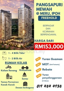 Ipoh Freehold Luxury Apartment