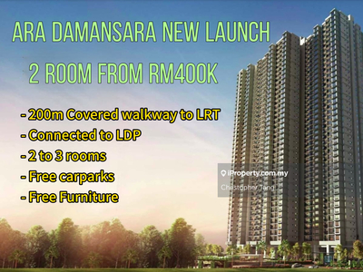 200m Link Bridge to lrt, direct access to ldp highway, hot new launch