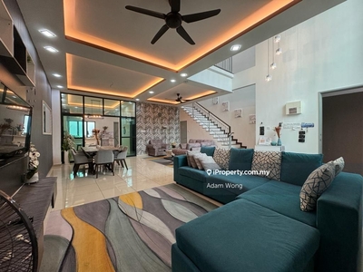 Fully Furnished Size 26 x 75 Two Sty Link Villa Emilia Bukit Banyan