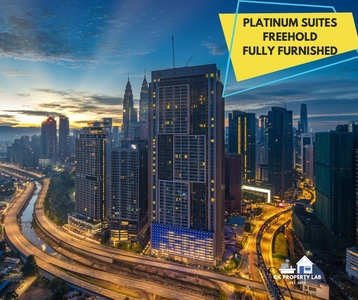 Platinum Suites (The Face). Freehold. Fully Furnished Unit. Ready To Move In