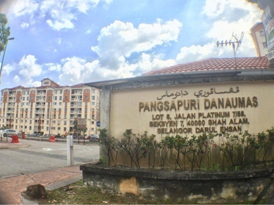 Apartment Danaumas Seksyen 7 Shah Alam