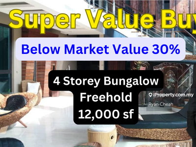 Below Market Value Freehold 2.5 Sty Bungalow With Lift Bukit Gita Bayu